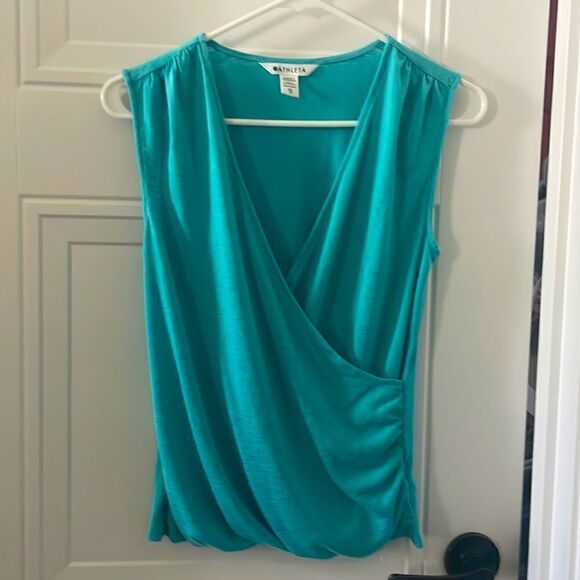 Athleta Breezy Wrap Tank Top - Picture 1 of 5